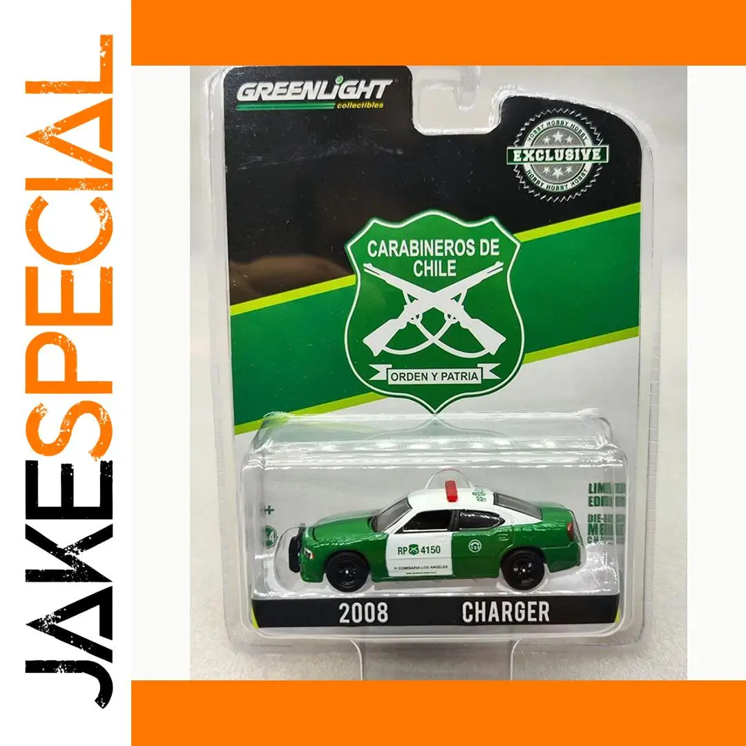 Greenlight 1:64 Dodge Charger Police Model 1 Greenlight 1:64 Dodge Charger Police Model