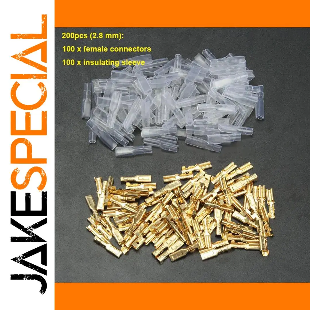 200-Piece Waterproof Wire Connector Set for Electronics 1 200-Piece Waterproof Wire Connector Set for Electronics