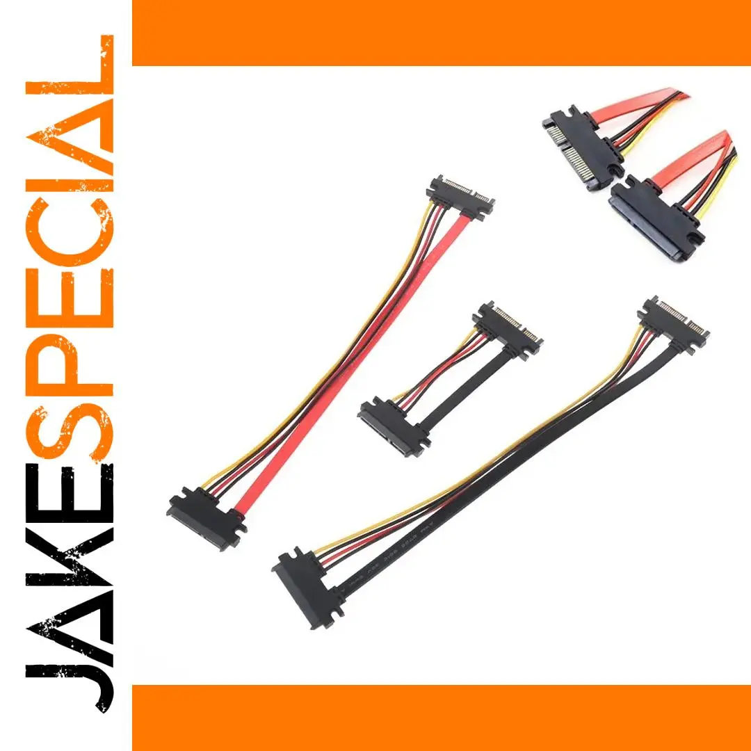 SATA 22 Pin Extension Cable 0.1-0.3m 1 SATA 22 Pin Extension Cable 0.1-0.3m