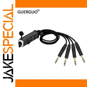4-Channel Professional Audio Snake Cable for Stage