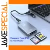 CFexpress Type B & SD Card Reader with USB 3.2
