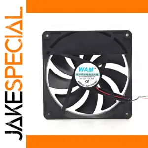 140mm Black Cooling Fan for Electronics