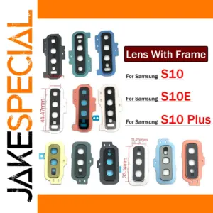 Colorful Replacement Camera Cover Frame for Samsung Galaxy S10e & S10 Plus