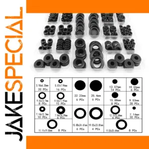 Assorted Rubber Grommet Set for Wires and Cables