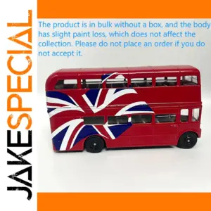 Red London Double-Decker Bus Collectible