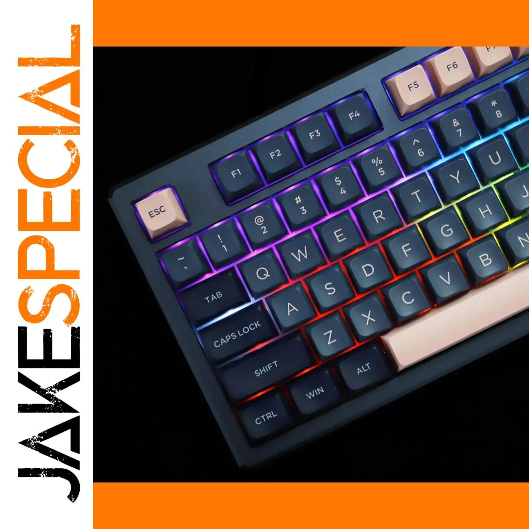 GK5 PBT Double Shot Keycap Set for MX Layouts 1 GK5 PBT Double Shot Keycap Set for MX Layouts