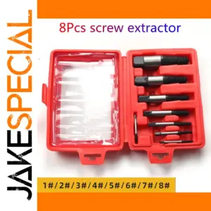 Durable High Carbon Steel Screw Extractor Set