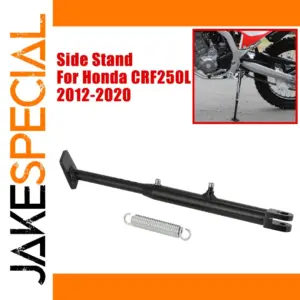 Black Aluminum Side Stand for Honda CRF Models