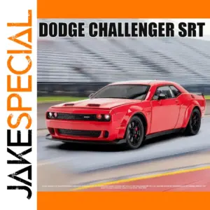 Red Dodge Challenger SRT 1:24 Scale Diecast Model