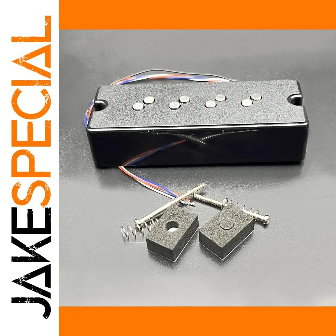 Alnico 5 Stacked Humbucker for 4-String Bass 1 Alnico 5 Stacked Humbucker for 4-String Bass