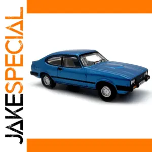 Vintage MkII Car Model in Blue