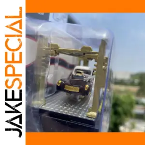 1941 Willys Coupe Gasser Diecast Model in Gold Accents