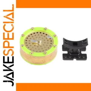 34mm Bright Yellow Condenser Microphone Capsule