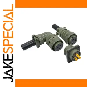 MIL-C Circular Connectors Set for Military and Industrial Use