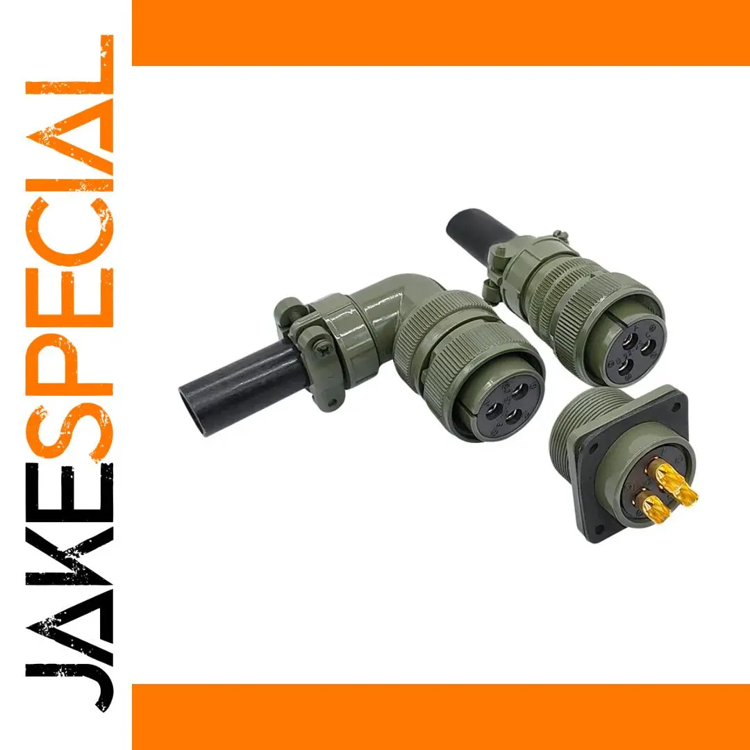 MIL-C Circular Connectors Set for Military and Industrial Use 1 MIL-C Circular Connectors Set for Military and Industrial Use
