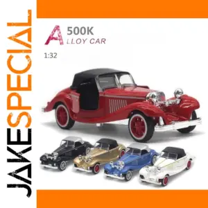 Vintage 1:32 Scale Diecast Car Collection