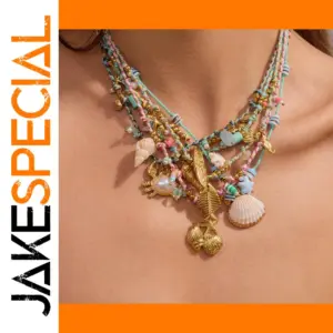 Bright Beach-Inspired Necklace by Setting