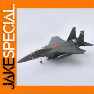 Detailed 1:72 F-15E Fighter Jet Diecast Model