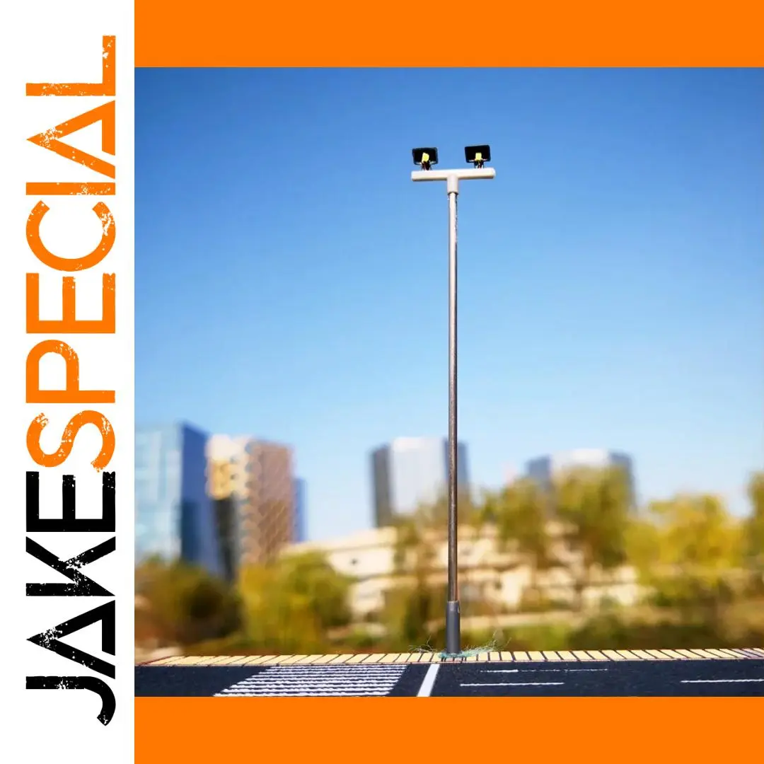 HO Scale Model Tower Lights Set 4x65mm 1 HO Scale Model Tower Lights Set 4x65mm