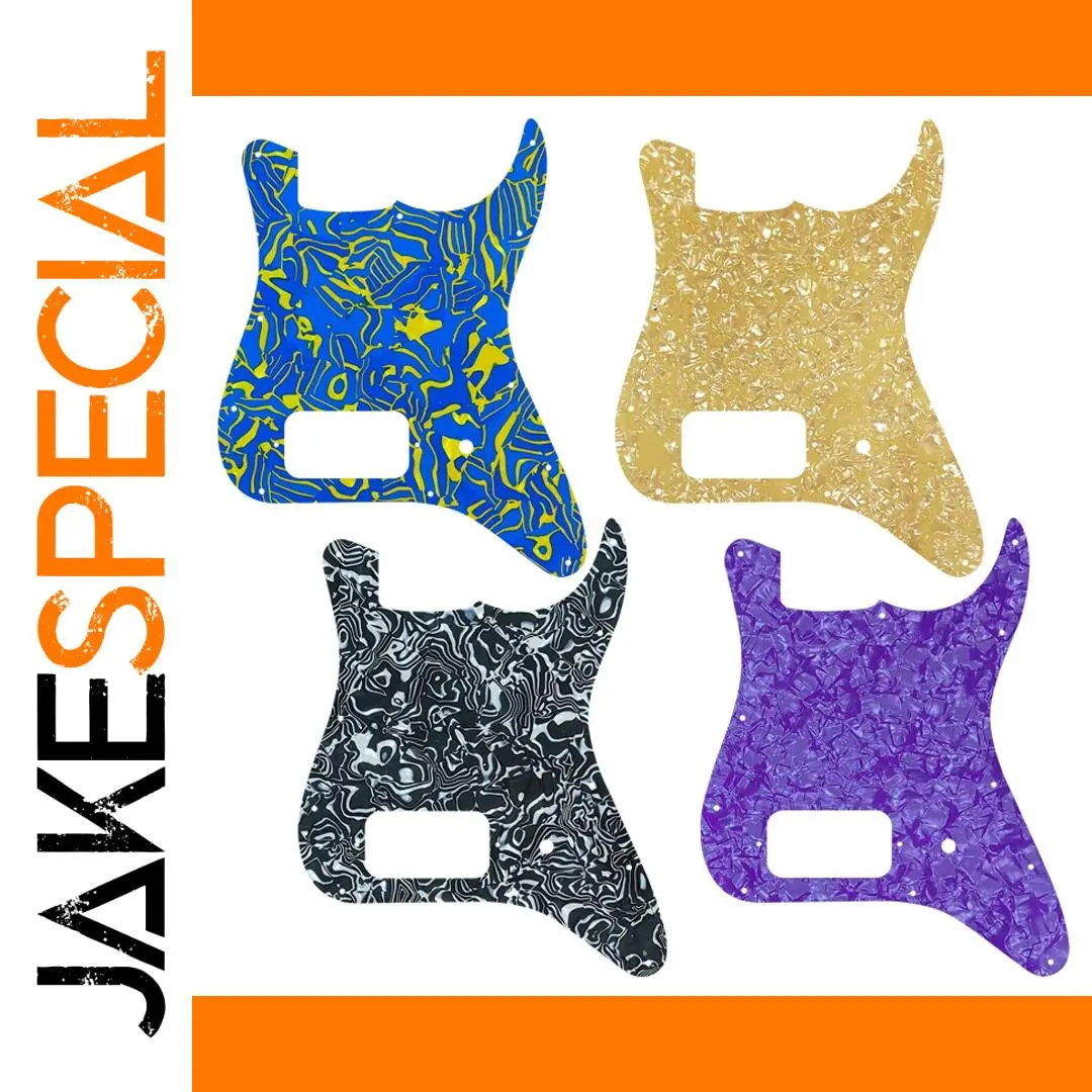 Vivid Custom Pickguard for Squier Mini Strat 1 Vivid Custom Pickguard for Squier Mini Strat