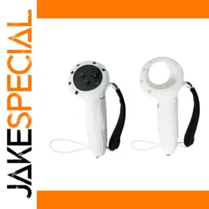 Quest 3 Silicone Controller Handle Sleeves in Black/White