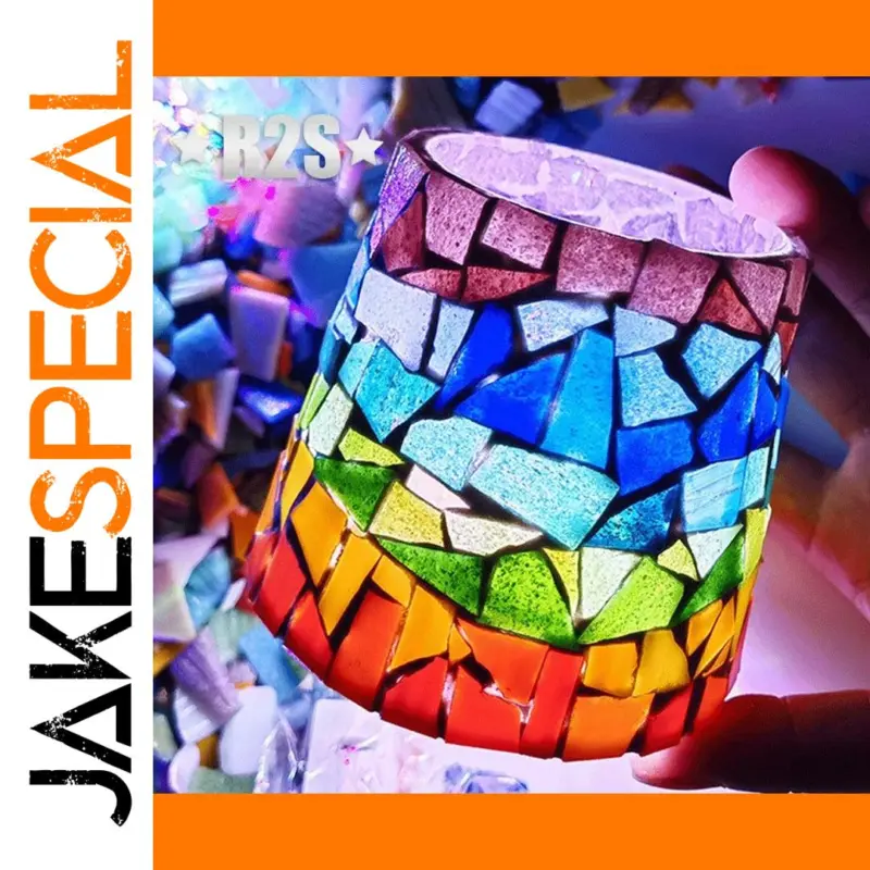 Vibrant Creativity Unleashed: The Colorful Resin Mosaic Tile Set for Crafts 1 2505b6d7cfd54b15b8e62476 product image