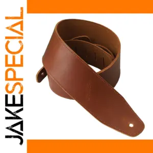 Vintage Leather Guitar Strap for Electric & Acoustic Guitars