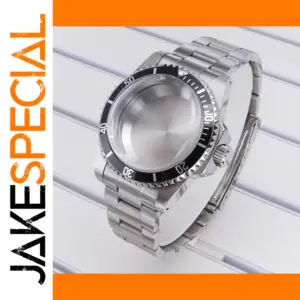 Vintage Stainless Steel Dive Watch Case 38mm