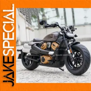 High-Detail 1:12 Scale Motorcycle Model