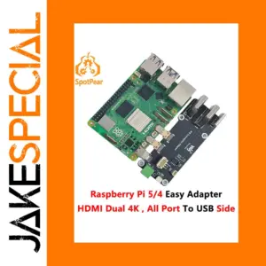 Raspberry Pi 5/4B Dual Micro HDMI Adapter
