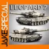 Leopard 2 Main Battle Tank Model 1:36 Scale