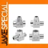 304 Stainless Steel Pipe Fitting Connector (Multiple Sizes)