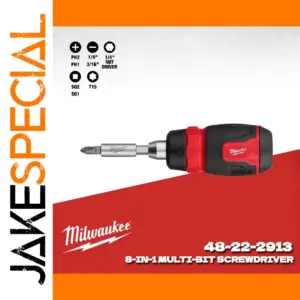 Milwaukee 48-22-2913 8-in-1 Compact Screwdriver