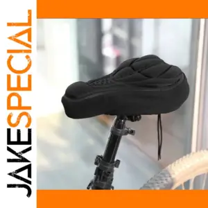 Soft 3D Padded Bicycle Saddle Cover in Vibrant Colors