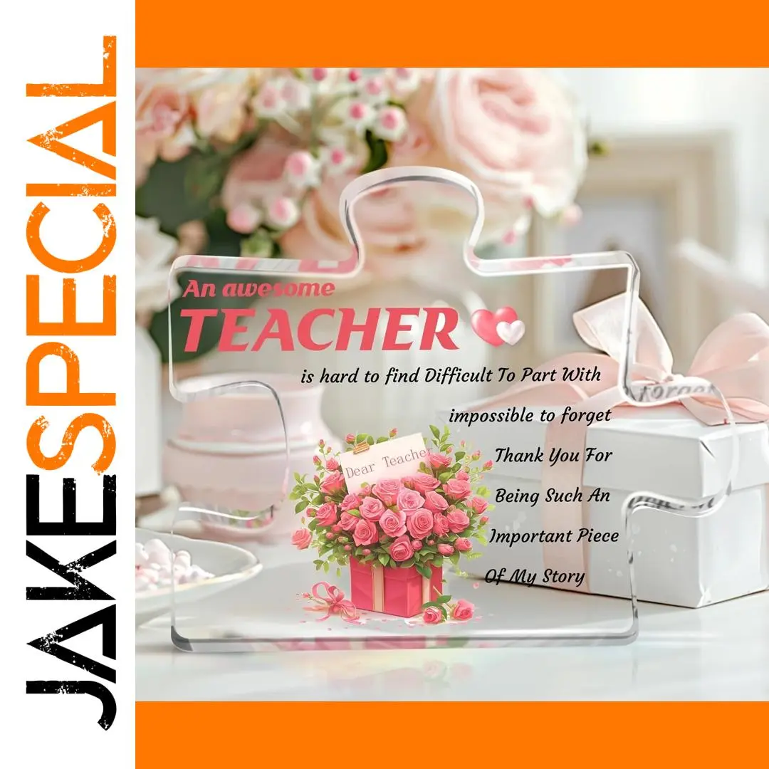 Teacher Appreciation Acrylic Block Gift 1 Teacher Appreciation Acrylic Block Gift