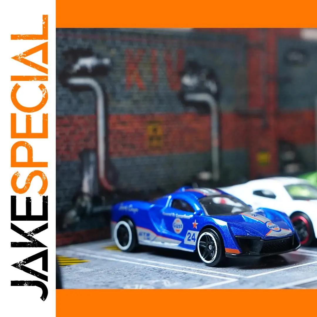 1:64 Blue Alloy Racing Car Model 1 1:64 Blue Alloy Racing Car Model