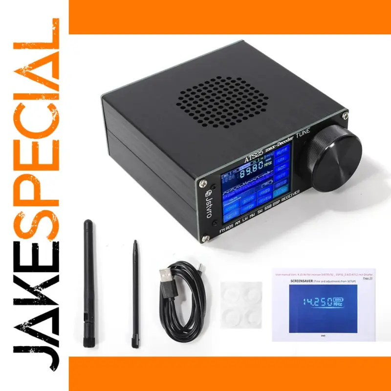 Enhance Your Listening Experience with the Portable Full-Band Radio with Touchscreen 1 26009cb7c08e4f3c90e764b6 product image