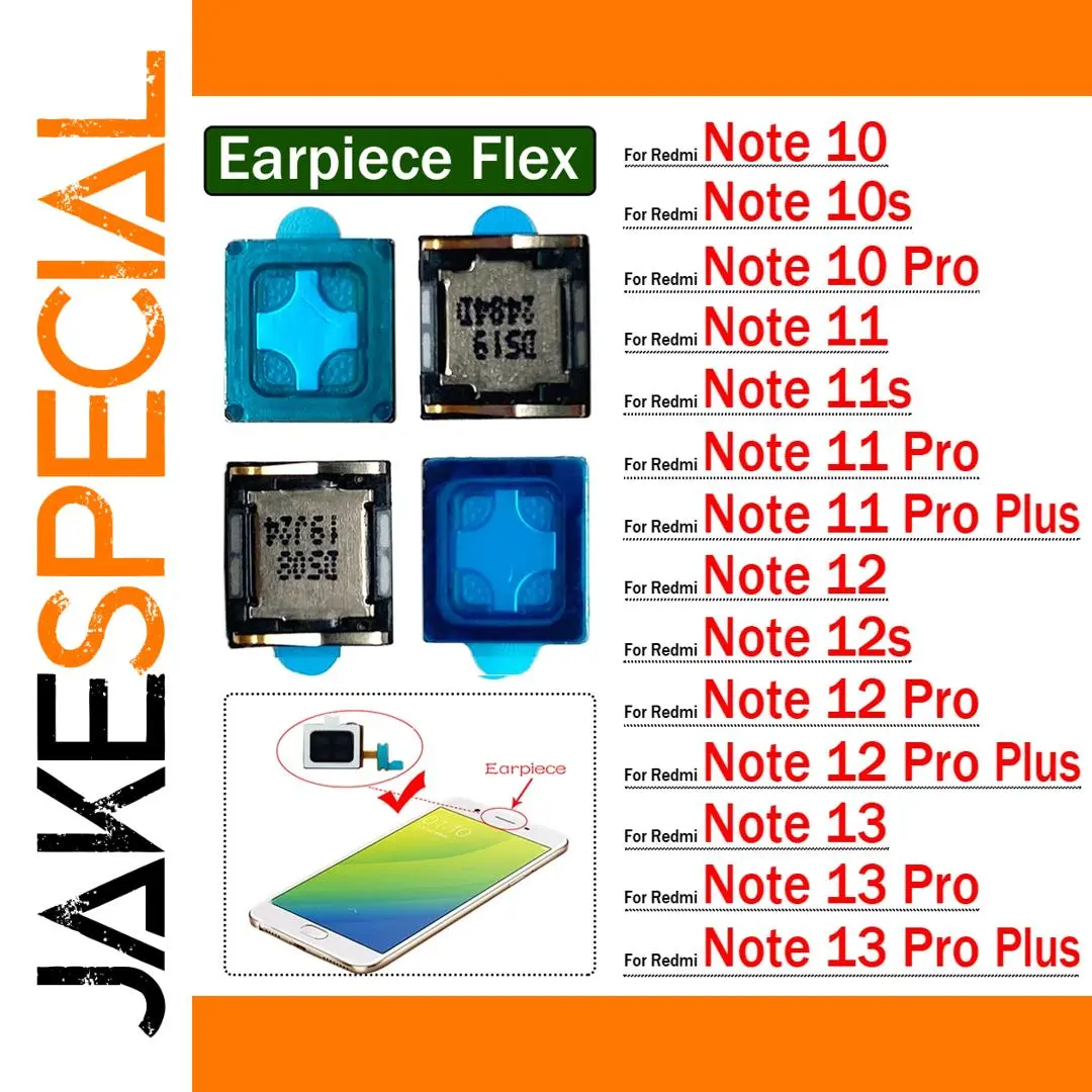 Front Top Earpiece for Xiaomi Redmi Note Series 1 Front Top Earpiece for Xiaomi Redmi Note Series