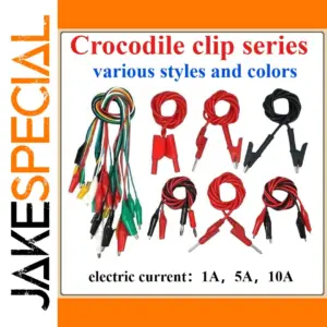 Premium Crocodile Clip Test Wire Set for Professionals