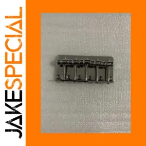 Chrome Bridge for 5-String Bass Guitar