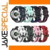 Vibrant Silicone Watch Band for Garmin Models