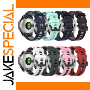 Vibrant Silicone Watch Band for Garmin Models