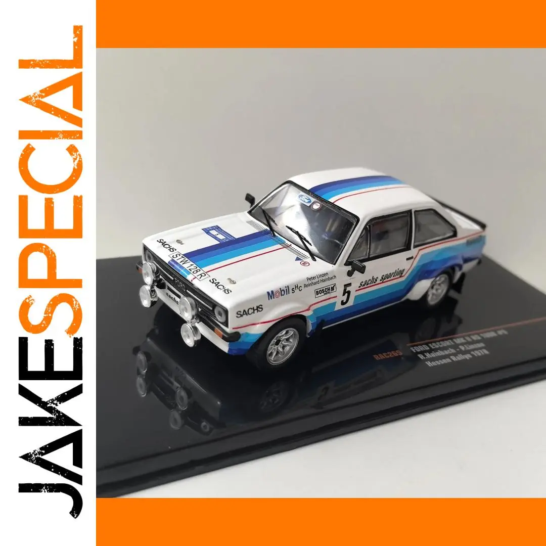 1978 Ford Escort MKII RS1800 1:43 Diecast Model 1 1978 Ford Escort MKII RS1800 1:43 Diecast Model