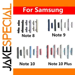 Samsung Note Replacement Power & Volume Buttons Set