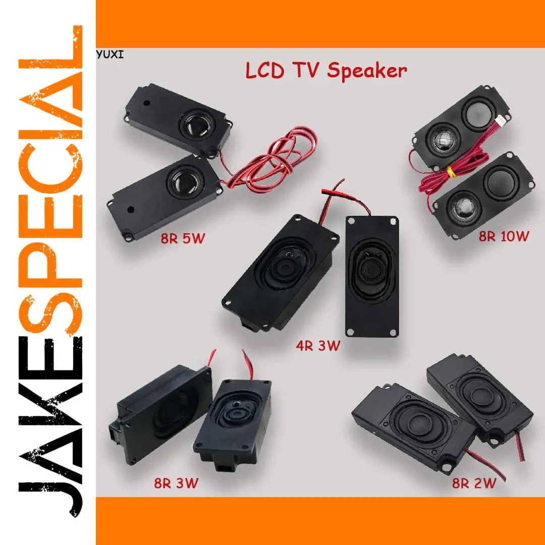 LCD TV Speakers Set for Clear Sound 1 LCD TV Speakers Set for Clear Sound