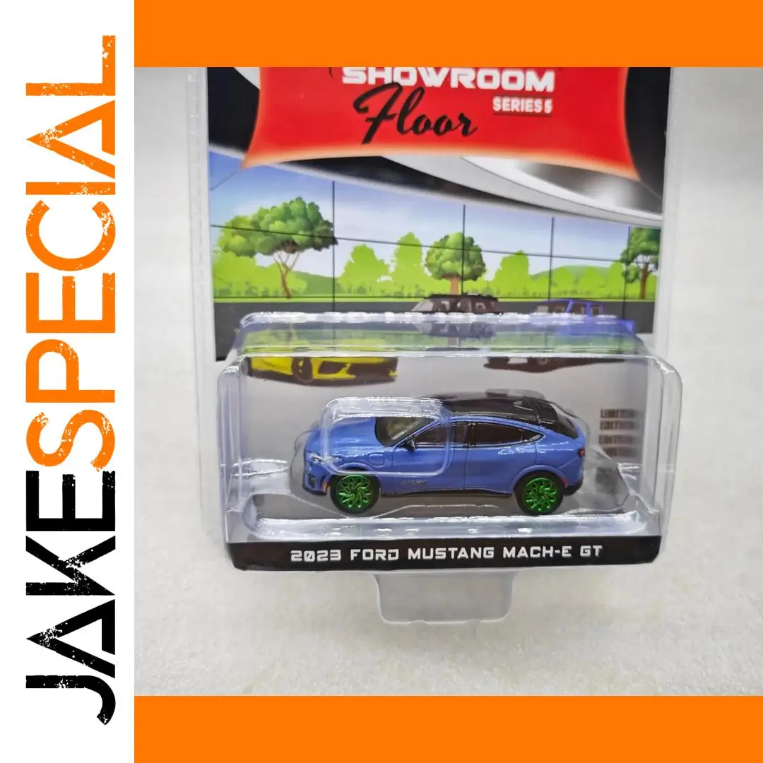 Green 1:64 Ford Mustang Mach-E GT Model 1 Green 1:64 Ford Mustang Mach-E GT Model