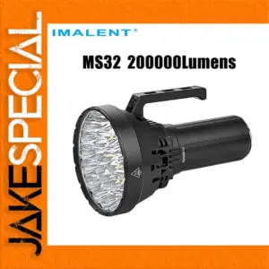 Imalent MS32 200,000 Lumen Search Flashlight