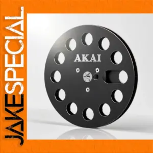 7-Inch Aluminum Tape Reel for Reel-to-Reel Decks