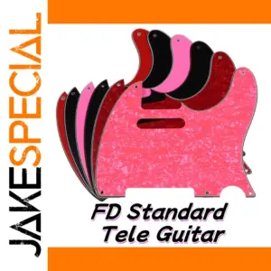 Vibrant Telecaster Pickguard for US Standard 52'