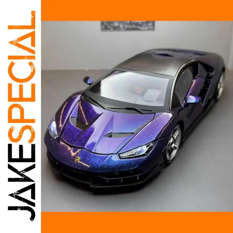 The Stunning Purple Lamborghini 770-4 Diecast Model 1:18 Scale 1 2767dee442d646b5bb29771f product image